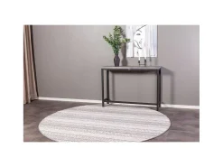 Rise Sidetable 30X110 Cm Beton Decor, Zwart.-Venture Home Clearance