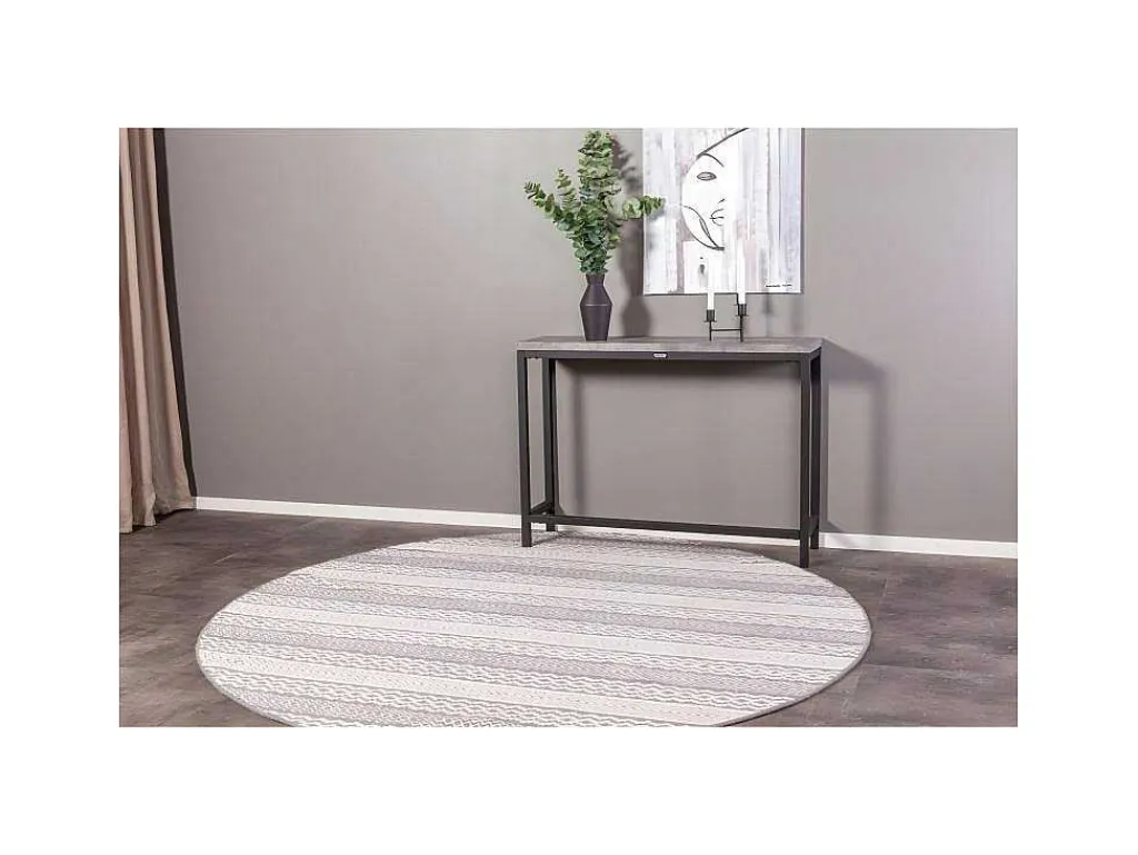 Rise Sidetable 30X110 Cm Beton Decor, Zwart.-Venture Home Clearance