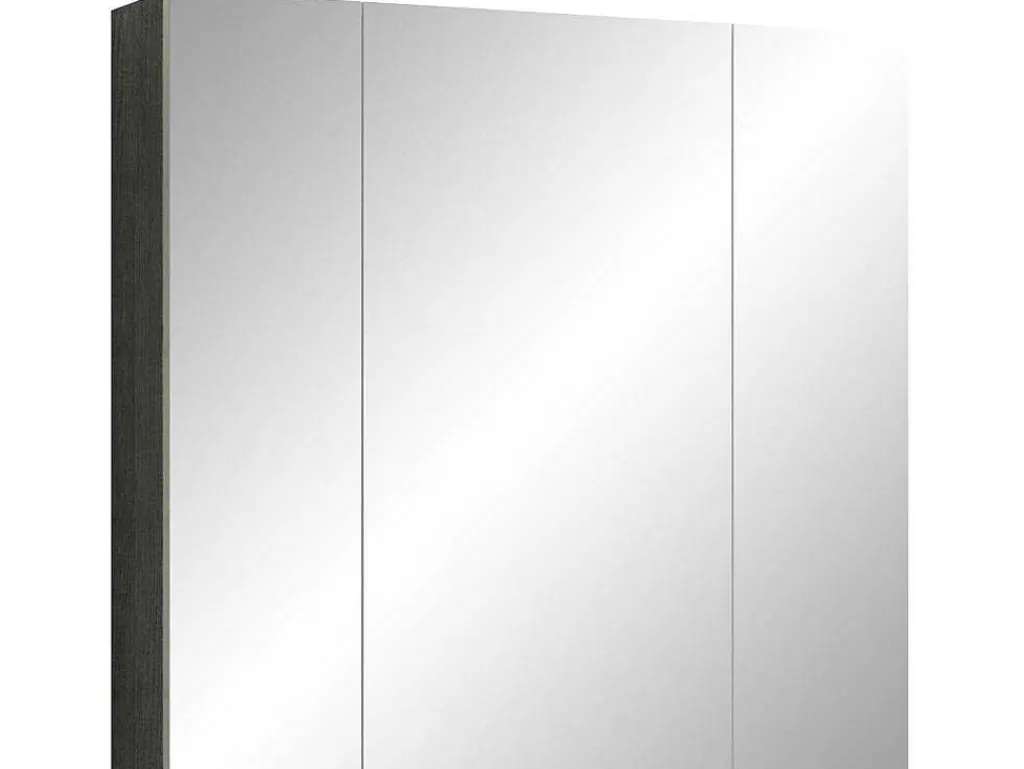 Riva Spiegelkast 3 Deuren, Grijs.-Trendteam Outlet