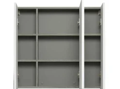 Riva Spiegelkast 3 Deuren, Grijs.-Trendteam Outlet