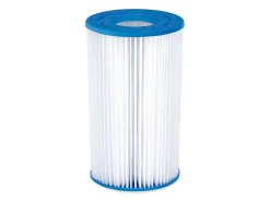Rond Buisvormig Zwembad Met Cartridge Filterpomp - D457 X H122 Cm - Blauw - Lacanau-Vente-unique