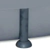 Rond Grijs Buizenzwembad Met Filterpomp Met Patroon - D427 X H107 Cm - Nisoka-Vente-unique Hot
