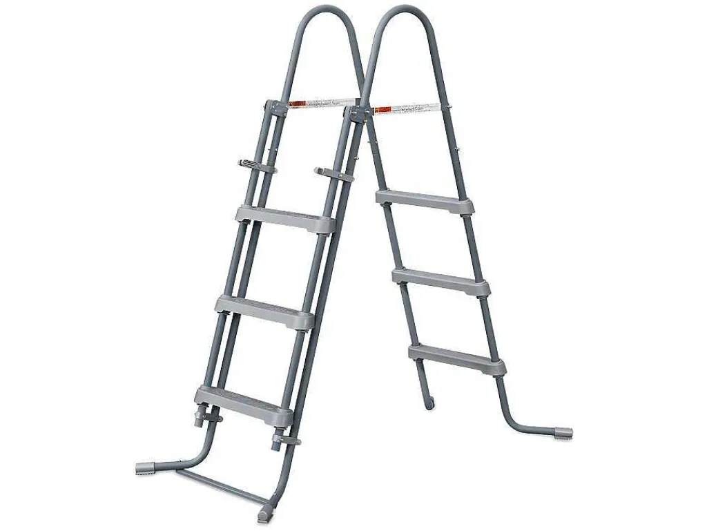 Rond Grijs Buizenzwembad Met Filterpomp Met Patroon - D427 X H107 Cm - Nisoka-Vente-unique Hot