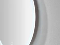 Ronde Badkamerspiegel Met Led-Verlichting Daniela - L60 X H 60 Cm-OZAIA Best
