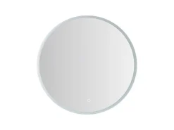 Ronde Badkamerspiegel Met Led-Verlichting Daniela - L60 X H 60 Cm-OZAIA Best