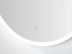 Ronde Badkamerspiegel Met Led-Verlichting Daniela - L60 X H 60 Cm-OZAIA Best