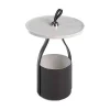 Ronde Chocoladebruine Kunstleren Hoektafel 2067-Angel Cerda Outlet