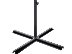 Ronde Hangparasol - Grijs - Staal - Ledverlichting - Diameter: 2,93 M - Pocota-MYLIA Discount