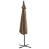 Ronde Hangparasol - Taupe - Staal - Ledverlichting - Diameter: 2,93 M - Pocota-MYLIA Sale