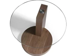 Ronde Notenhouten Hoektafel 2036-Angel Cerda Best