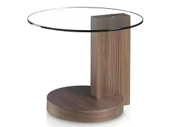 Ronde Notenhouten Hoektafel 2036-Angel Cerda Best