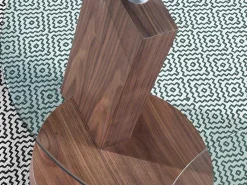 Ronde Notenhouten Hoektafel 2036-Angel Cerda Best