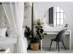 Ronde Sierlijke Wandspiegel Voor Woonkamer O60-Vente-unique Sale