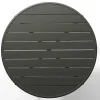Ronde Tuintafel D110 Van Metaal - Donkergrijs - Mirmande-MYLIA Hot