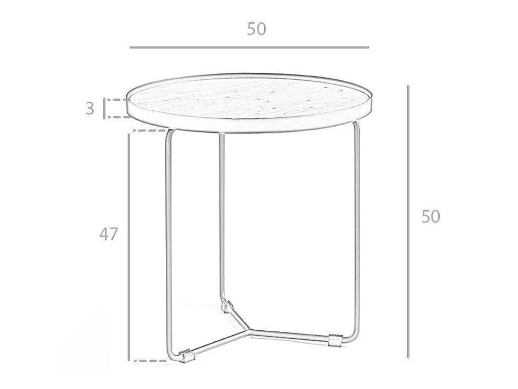 Ronde Walnoten Hoektafel 2028-Angel Cerda Online