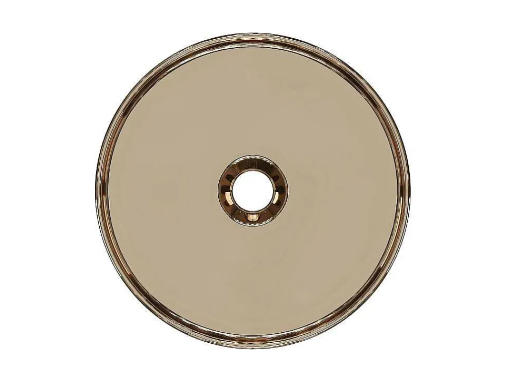 Ronde Wastafel Kanelle - Kopereffect-Shower & Design Online
