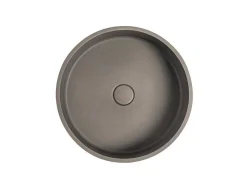 Ronde Wastafel Om Te Plaatsen Van Beton - 39 Cm - Dukat-Shower & Design Clearance