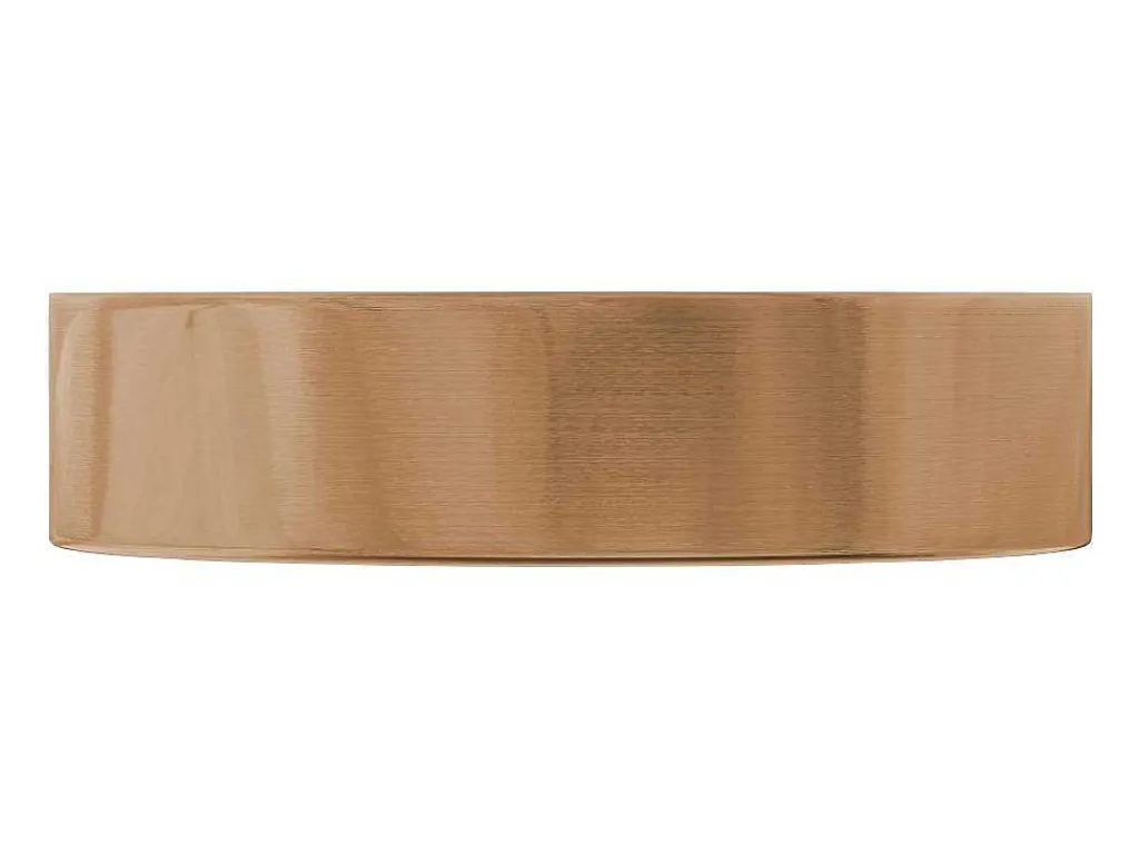 Ronde Wastafel Om Te Plaatsen - Geborsteld Koper - 38 Cm - Dechatel-Shower & Design Sale