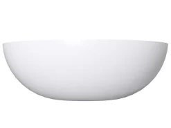 Ronde Wastafel Van Solid Surface - 40 Cm - Wit - Imja-Shower & Design Online