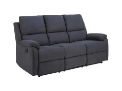 Sabel Bank 3 Persoons Relaxfauteuil Grijs.-Vente-unique Best