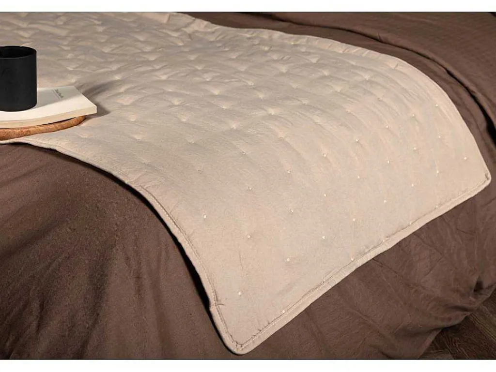 Sally Sprei 80X260Cm Beige.-Vente-unique Discount