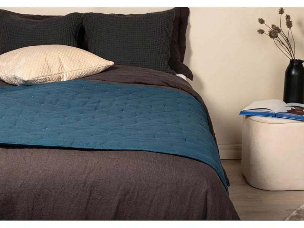 Sally Sprei 80X260Cm Blauw.-Vente-unique Best