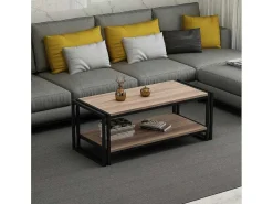 Salontafel Carmela, Walnoten, 102X45X40 Cm,-EPIKASA Clearance