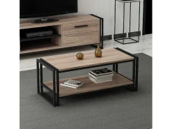 Salontafel Carmela, Walnoten, 102X45X40 Cm,-EPIKASA Clearance