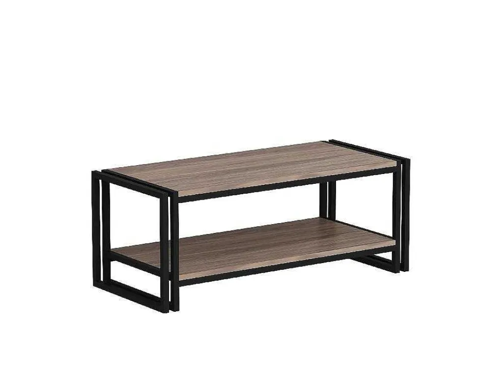 Salontafel Carmela, Walnoten, 102X45X40 Cm,-EPIKASA Clearance
