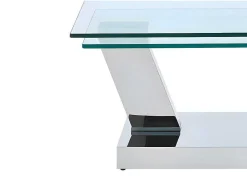 Salontafel Met Draaiblad Oyrus - Gehard Glas & Metaal-Maison Céphy Discount