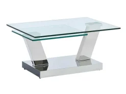 Salontafel Met Draaiblad Oyrus - Gehard Glas & Metaal-Maison Céphy Discount
