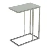 Salontafel Nelio - Gehard Glas - Wit-Vente-unique Discount