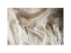Sandy Plaid 170X130Cm Beige.-Venture Home Sale