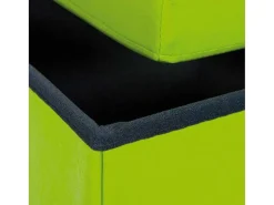 Sanne Opbergdozen Voetenbank Met Deksel, Groen.-Vente-unique Discount