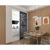 Scheidingswand Gegalvaniseerd Staal L88 X H245 Cm Antraciet - Verstelbare Hoogte - Jaora-Vente-unique New