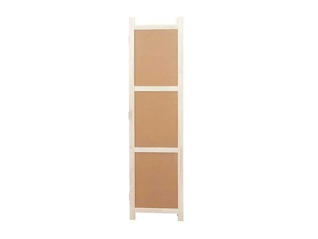 Scherm Mcw-G52, Bruin, 4 Panelen 166X160Cm-Vente-unique Clearance