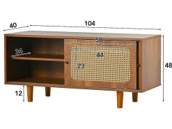 Schoenenkast - Met 2 Deuren En Verstelbare Planken - Bruin-ModernLuxe New