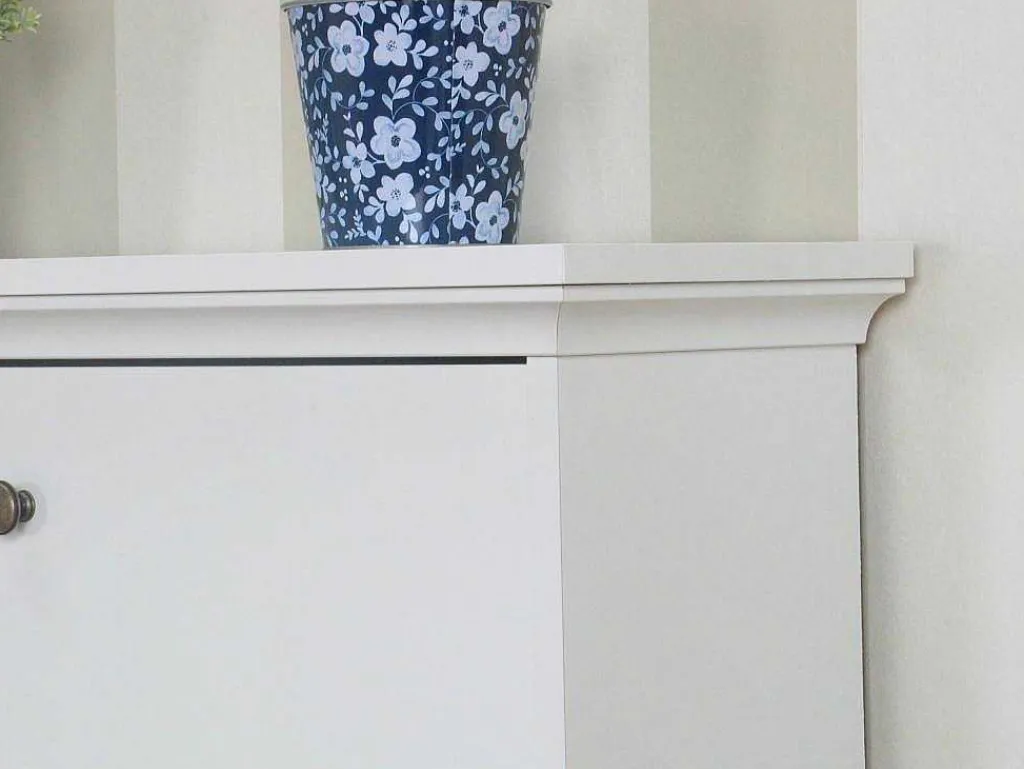 Schoenenkast Wit Venetie Met 3 Kleppen.-Vente-unique Online
