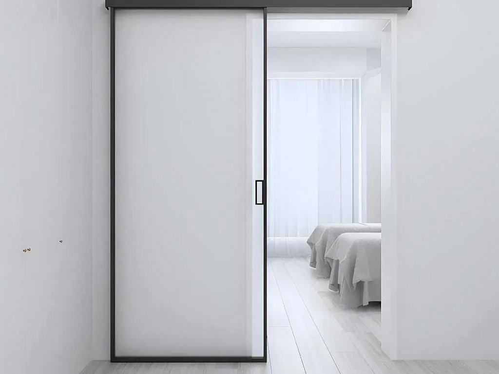 Schuifdeur Linci - H205 Cm X L93 Cm - Gehard Glas-Vente-unique New