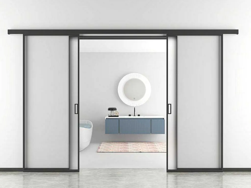 Schuifdeur Linci - H205Cm X L83Cm - Gehard Glas-Vente-unique Online