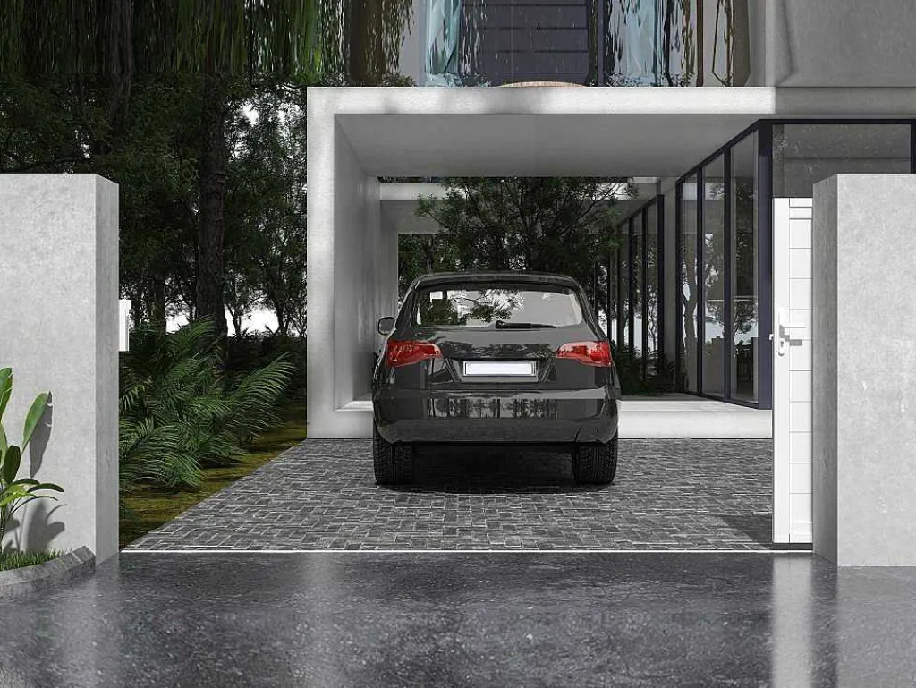 Schuifpoort Aluminium L374 X H180 Cm Wit - Nazario-EXPERTLAND New