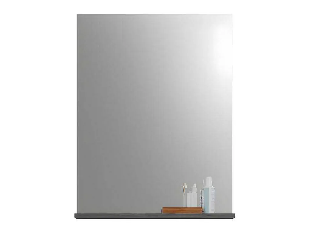 Scout Spiegel Bad 60Cm 1 Plank Hoog Glans Wit,Rookkleurig.-Vente-unique Discount