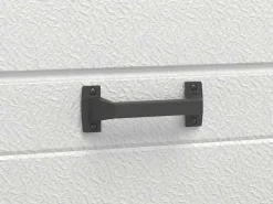Sectionale Garagedeur - Gegroefd Effect - Centrale Loopdeur - Antraciet - Automatisch - Noria-Vente-unique Sale
