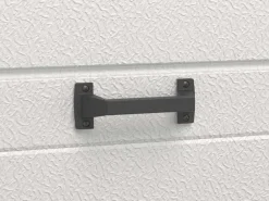 Sectionale Garagedeur Houteffect Wit Met Motor - Prieta-Vente-unique Sale