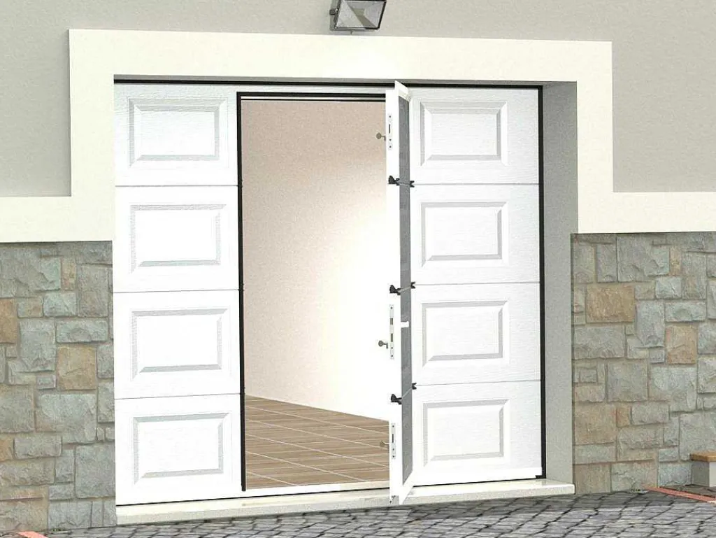 Sectionale Garagedeur Met Somfy Motor - Caopas-Vente-unique Outlet