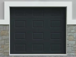 Sectionale Garagedeur Met Antraciet Cassette En Motor - Caopas-Vente-unique Discount