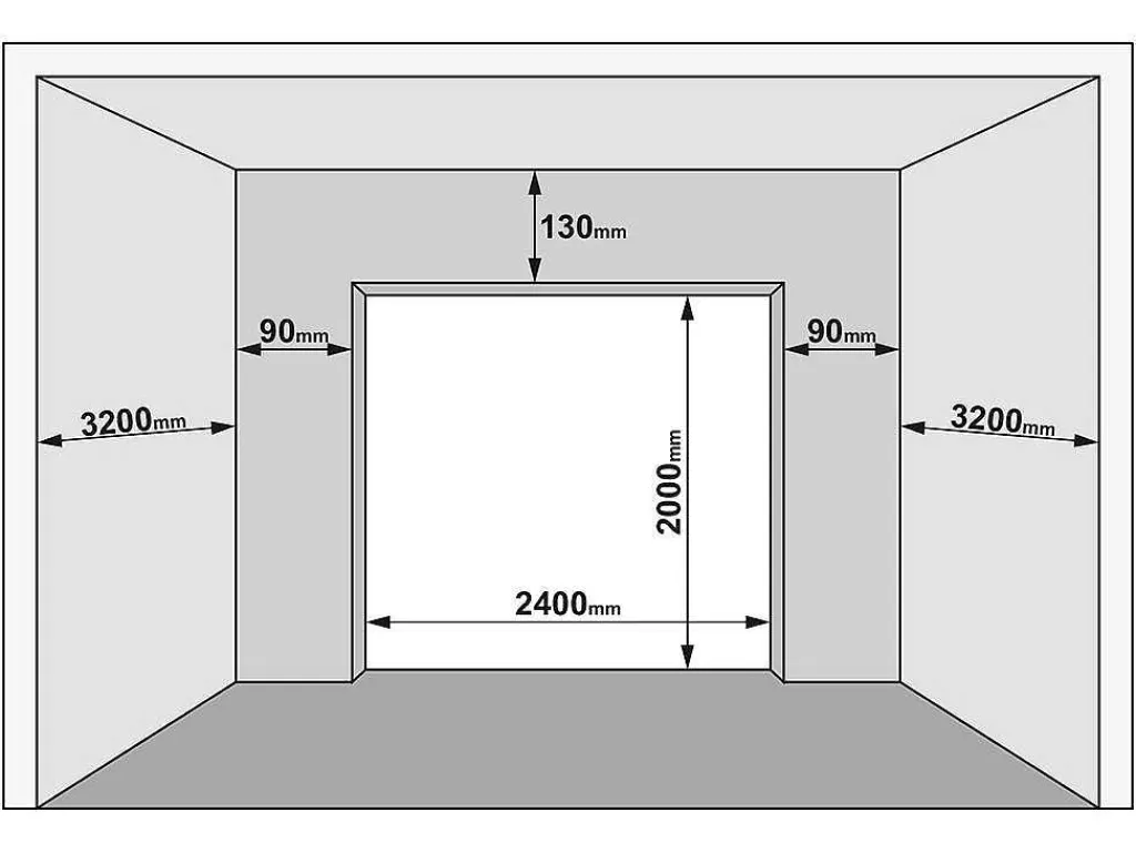 Sectionale Garagedeur Met Motor Cassette Centrale Deur Wit - Caopas-Somfy Clearance