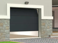 Sectionale Garagedeur Met Houteffect En Motor - Prieta-Somfy Discount