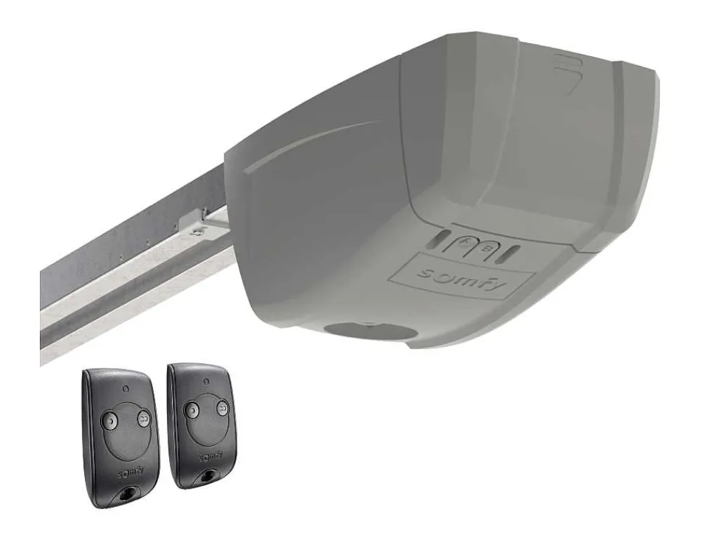 Sectionale Garagedeur Met Antraciet Cassette En Motor - Caopas-Somfy Outlet