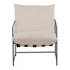 Sedalia Fauteuil Wit.-Vente-unique Best